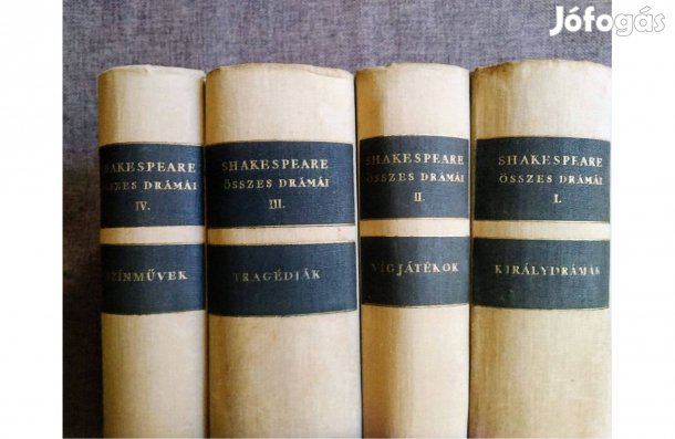 Williem Shakespeare Királydrámák Vígjátékok Tragédiák Színművek Sok
