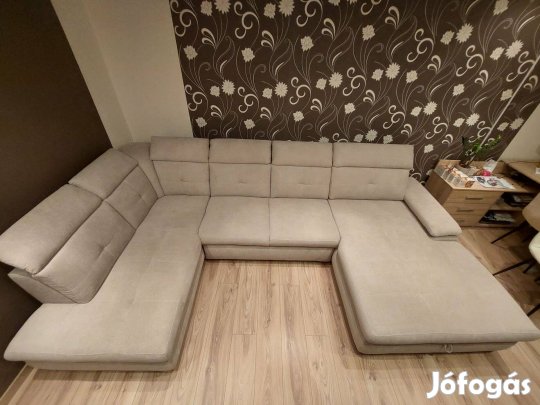 Willy U-form kanapé, bézs színű