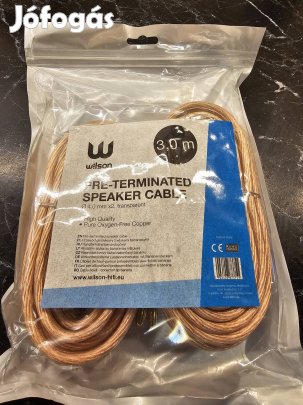 Wilson 2x3m OFC réz hangfalkábel