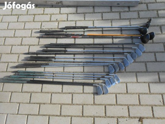 Wilson golfütő hátizsák,17db golfütővel egyben olcsón eladó