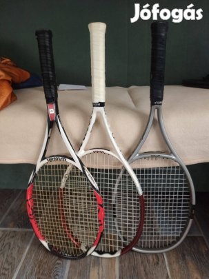 Wilson teniszütők (3db)