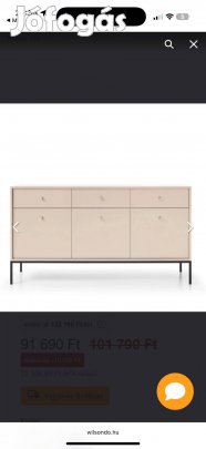 Wilsondo bézs komód