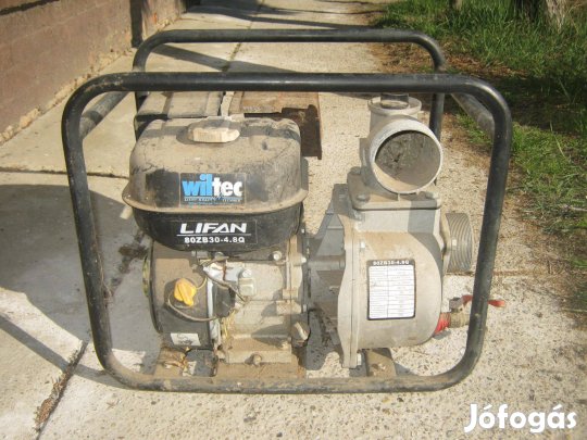 Wiltec Lifan benzines szivattyú (6.5 LE)