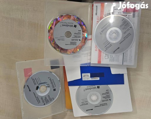Windows 7 telepítőlemezek - eredeti