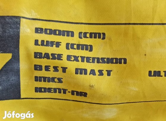 Windsurf vitorla eladó