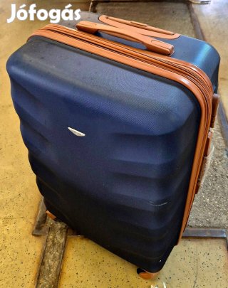 Wings Albatross Kabin bőrönd, gurulós, ABS, 4 kerék, leszerelhető