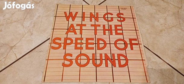 Wings Paul Mccartney bakelit hanglemez