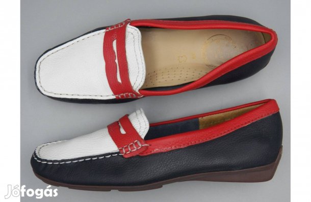 Wirth kívül-belül bőr mokaszin, 38,5 / 39