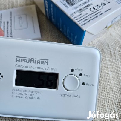 Wisualarm Dhi-HY-GC20B-R8 Szénmonoxid érzékelő és jelző új dobozos s