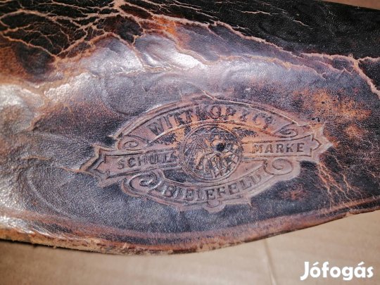 Witkop veterán kerékpár nyereg 