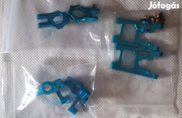 Wltoys 12428 típusú autóhoz fém első kerékfelfüggesztő szett eladó!