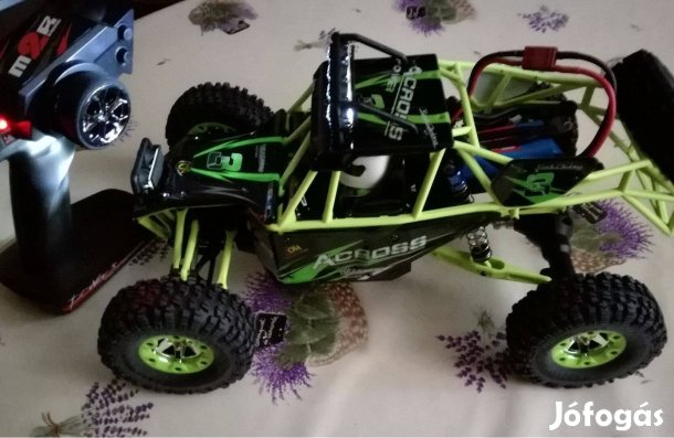 Wltoys 12428 típusú rc autó (50km/h, 4WD) eladó!