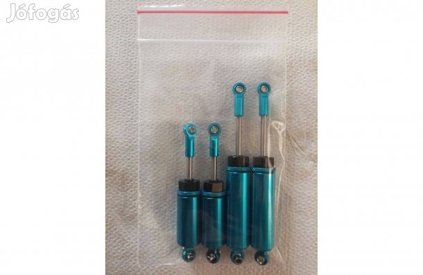 Wltoys 12428 típusú rc autóhoz fém, olajos teleszkóp szett eladó!