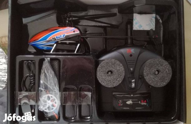 Wltoys k127 típusú 4 csatornás helikopter szett kedvező áron eladó!