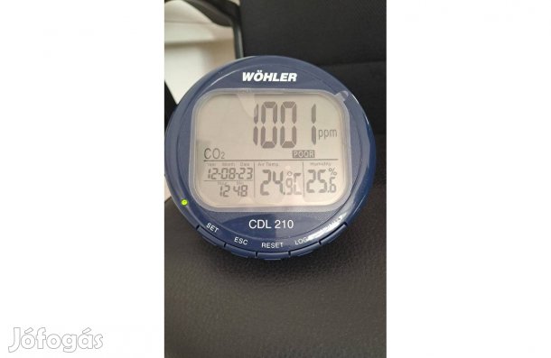 Wöhler CO2 mérő multiméter