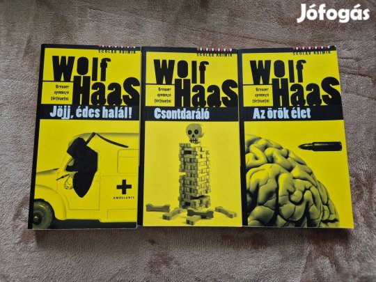 Wolf Haas 3 könyve