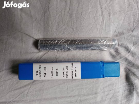 Wolfram elektróda 2,4x175 mm WC20