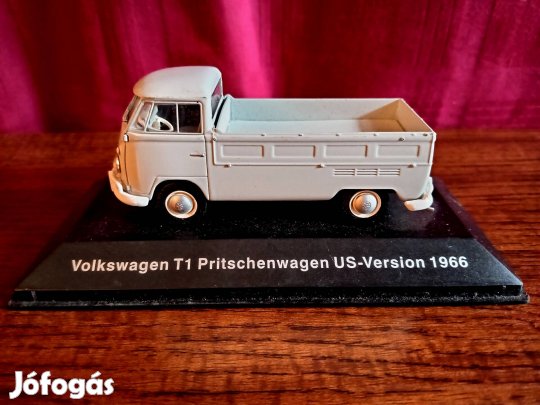 Wolkswagen T1 platós autó modell ,makett 