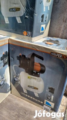 Wolpertech, újszerű állapotú 600W-os házi vízmű, hidrofor, garanciával