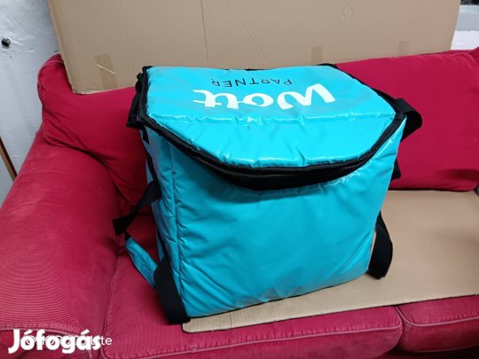 Wolt étel futár táska 