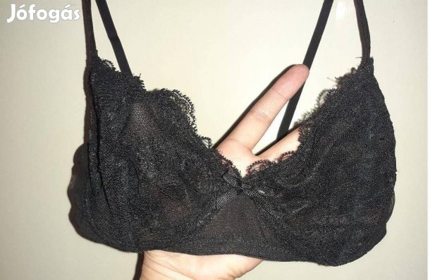 Women'Secret fekete minőségi melltartó, 75B új