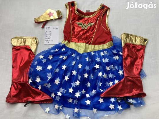 Wonder Woman jelmez, lány szuperhős jelmez DK2005