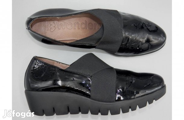 Wonders lakkbőr belebújós cipő, 37,5 / 38