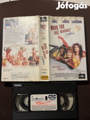 Wong Foo kösz mindent vhs kistok vigjáték