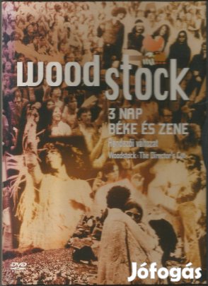 Woodstock 3 nap béke és zene DVD