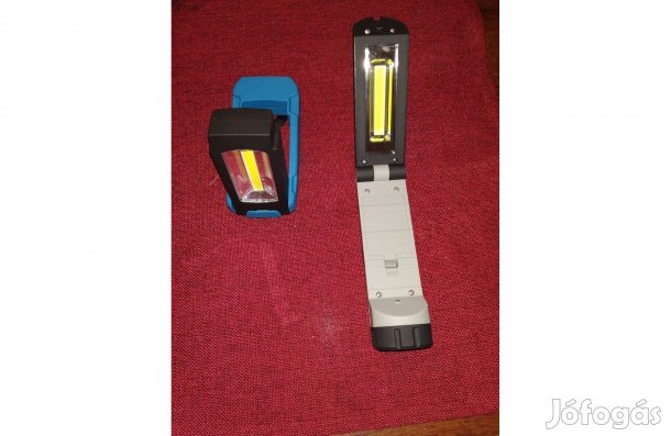 Workzone COB Led munkalámpa elemlámpa Új állítható mágneses