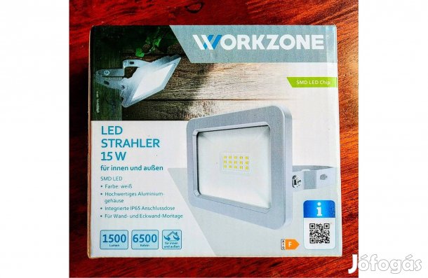 Workzone Új LED reflektor 15 Watt bel és kültéri Új IP 65 Sok Mást