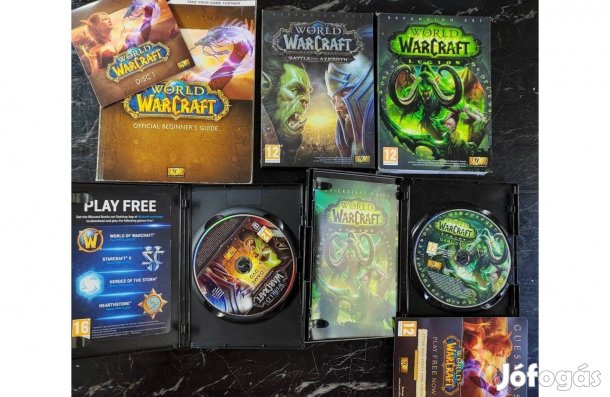 World of Warcraft Legion, Battle kiegészítő lemezei, Hivatalos kezdő k