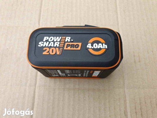 Worx 20 V 4,0 Ah Li-Ion akkumulátor