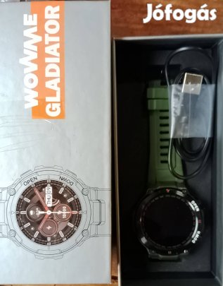 Wowme Gladiator okos óra. Fekete