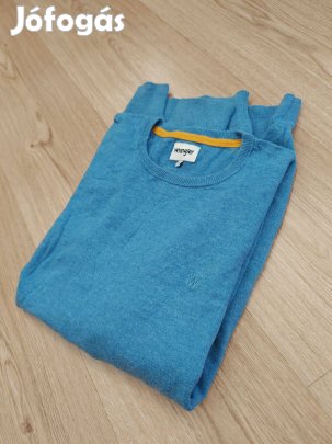 Wrangler pamut finomkötött férfi pulóver L