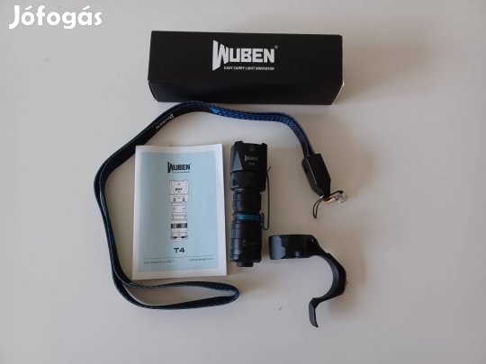 Wuben T4 katonai taktikai önvédelmi túra lámpa zseblámpa 