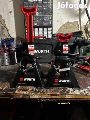 Würth 3T fogasléces alátámasztó bak új