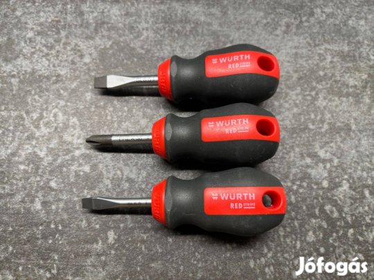 Würth 3 részes marok csavarhúzó készlet SL-Ph