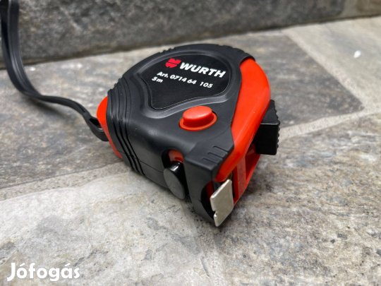 Würth 5m Quick stop Mérőszalag