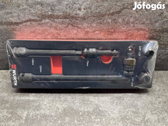 Würth 6 részes Gépi Dugókulcs Kiegészítő készlet