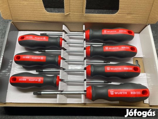 Würth 7 részes Torx csavarhúzó készlet TX10-40