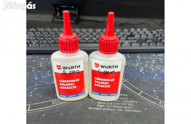 Würth Ciánakrilát pillanatragasztó 50g