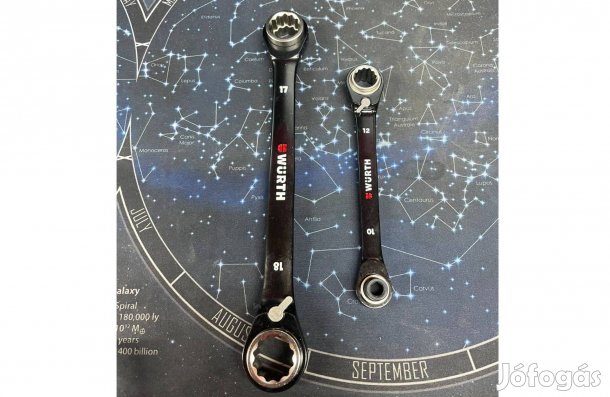 Würth Dupla racsnis készlet