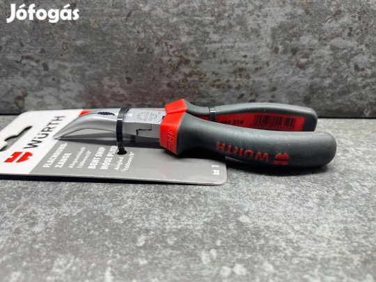 Würth Hajlított Félkerek-csőrű Lapos fogó