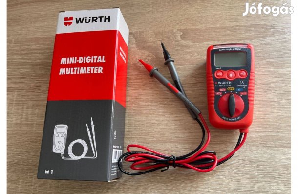 Würth Kompakt Digitális Multiméter + Lámpa