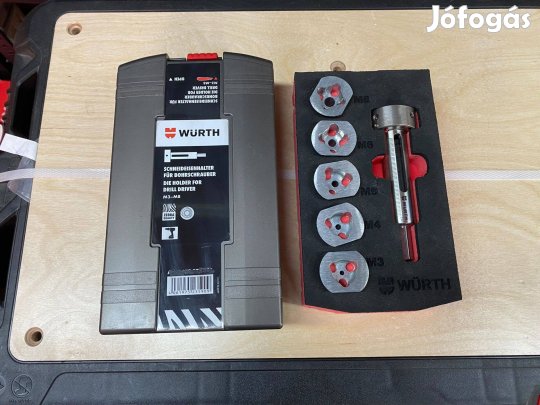 Würth Menetmetsző központosító, megvezető készlet