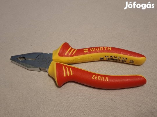 Würth VDE kombinált fogó 180mm -  Új 