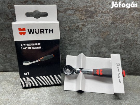 Würth Zebra 1/4 Bitbefogó Racsnis hajtószár / hajtókar