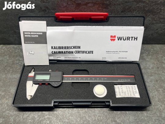 Würth - Kalibrált - Digitális Tolómérő 150mm