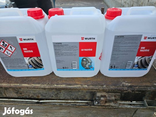 Würth uni féktisztitó zsiroldó 5 l blokk mosó